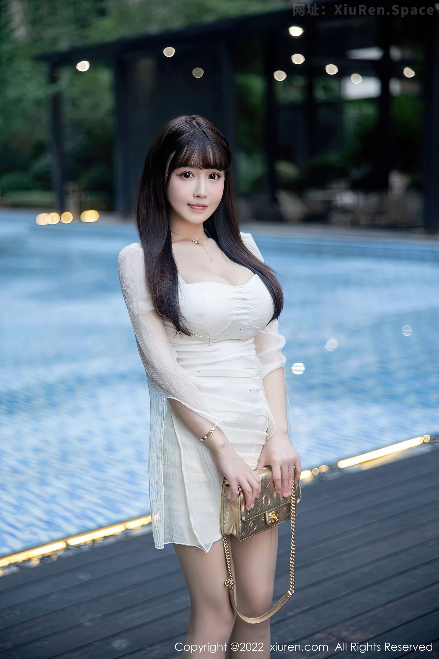 图片[4]-[XiuRen秀人网] VOL.5958 女神朱可儿Flora性感白色礼裙配超薄无内肉丝秀丰满身材诱惑写真75P-秀人网官方网站